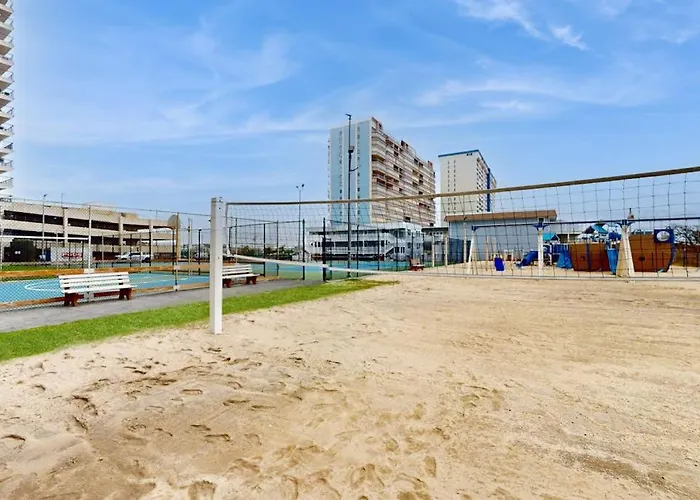 Sunny & Modern Near The With Balcony Pools & Gym * Ocean City